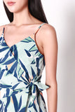 Kayla Tie Detail Abstract Dress