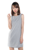 Lydia Classic Pocket Shift In Heather Grey - Mint Ooak - Dress - 2