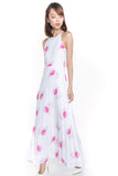 Pearlyn Hand Painted Floral Maxi