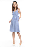 Jessica Wrap Swing Midi