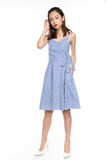 Jessica Wrap Swing Midi