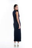 Tya High Neck Knit Maxi in Blue - Mint Ooak - Dress - 4