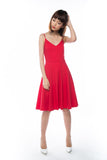 Ella Spag Midi in Red - Mint Ooak - Dress - 5