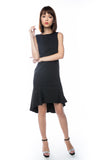 Olivia Mermaid Dip Hem In Black - Mint Ooak - Dress - 5