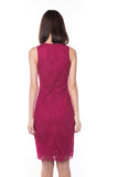 Felicia Lace Overlay dress in Pink - Mint Ooak - Dress - 5