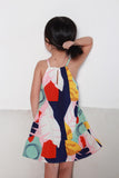 Mini Angela Abstract Dress