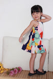 Mini Angela Abstract Dress