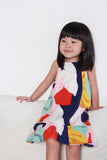 Mini Angela Abstract Dress