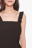 Jermaine Fit & Flare Dress in Black
