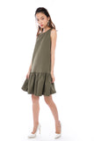 Petite Julia Swing Mermaid in Olive
