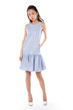Petite Julia Swing Mermaid in Light Stripes