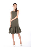 Julia Swing Mermaid in Olive