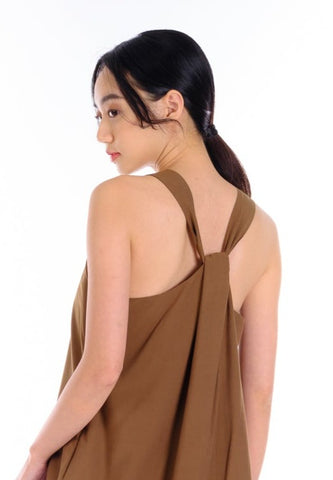 Ally Back Knot Detail Midi