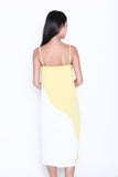 Jerine Colour Block Shift Dress in Sunshine