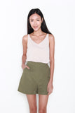 Laura Shorts in Olive