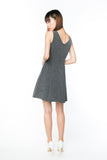 V Wrap Box Pleat Skater