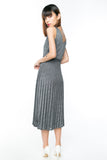 Jael Pleated Party Midi