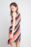 Tammy Chevron Stripes Trapeze