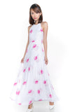 Pearlyn Hand Painted Floral Maxi