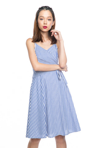 Jessica Wrap Swing Midi