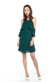 Angie Flutter 2 way Dress in Forest