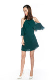 Angie Flutter 2 way Dress in Forest