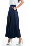 Kieran Palazzo Pants in Navy - Mint Ooak - Bottoms - 4