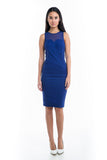 Kelda Mesh Bustier Dress with Pockets in Blue - Mint Ooak - Dress - 3