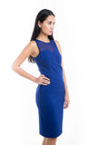 Kelda Mesh Bustier Dress with Pockets in Blue - Mint Ooak - Dress - 5