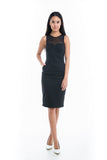 Kelda Mesh Bustier Dress with Pockets in Black - Mint Ooak - Dress - 1