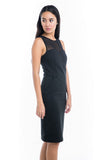 Kelda Mesh Bustier Dress with Pockets in Black - Mint Ooak - Dress - 4