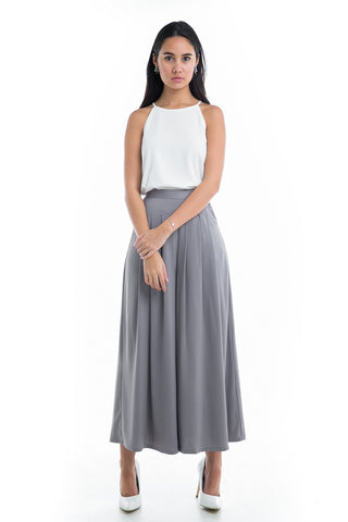 Kieran Palazzo Pants in Grey - Mint Ooak - Bottoms - 1