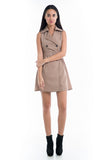 Ester Trench Dress in Khaki - Mint Ooak - Dress - 3