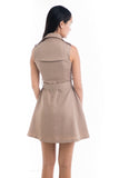 Ester Trench Dress in Khaki - Mint Ooak - Dress - 5