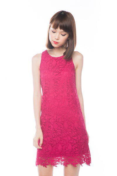 Julia Lace Shift dress - Mint Ooak - Dress - 1