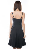 Ella Spag Midi in Black - Mint Ooak - Dress - 5