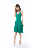 Ella Spag Midi in Green - Mint Ooak - Dress - 3