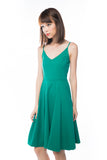 Ella Spag Midi in Green - Mint Ooak - Dress - 2