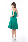 Ella Spag Midi in Green - Mint Ooak - Dress - 5