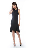 Olivia Mermaid Dip Hem In Black - Mint Ooak - Dress - 2