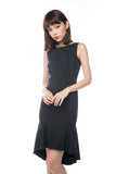 Olivia Mermaid Dip Hem In Black - Mint Ooak - Dress - 3