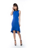 Olivia Mermaid Dip Hem In Blue - Mint Ooak - Dress - 2