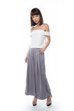 Audrey Bardot Top in White - Mint Ooak - Top - 1