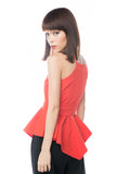 Angella Sash Peplum Top - Mint Ooak - Top - 5