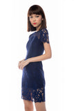 Hillary Lace Sleeve Dress - Mint Ooak - Dress - 4