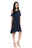 Cailyn Reversible Cold Should Dress in Red