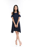 Cailyn Reversible Cold Should Dress in Red