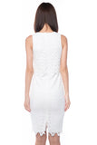 Delia Wave Lace Midi - Mint Ooak - Dress - 5