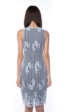 Felicia Lace Overlay dress in Blue - Mint Ooak - Dress - 5