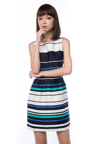 Its All About that stripes Dress - Mint Ooak - Dress - 1